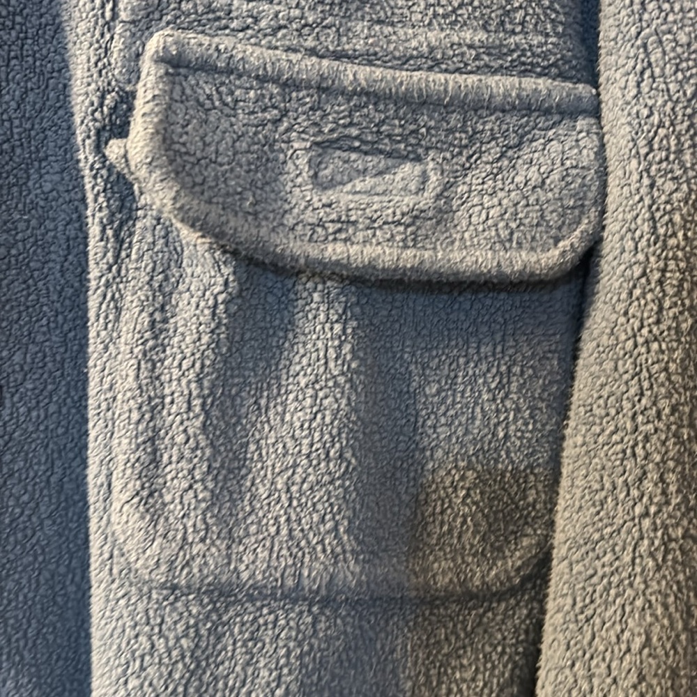 Dex Fleece Button Down Size Large - image 2